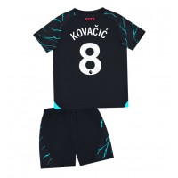 Manchester City Mateo Kovacic #8 Tredjedraktsett Barn 2023-24 Kortermet (+ Korte bukser)